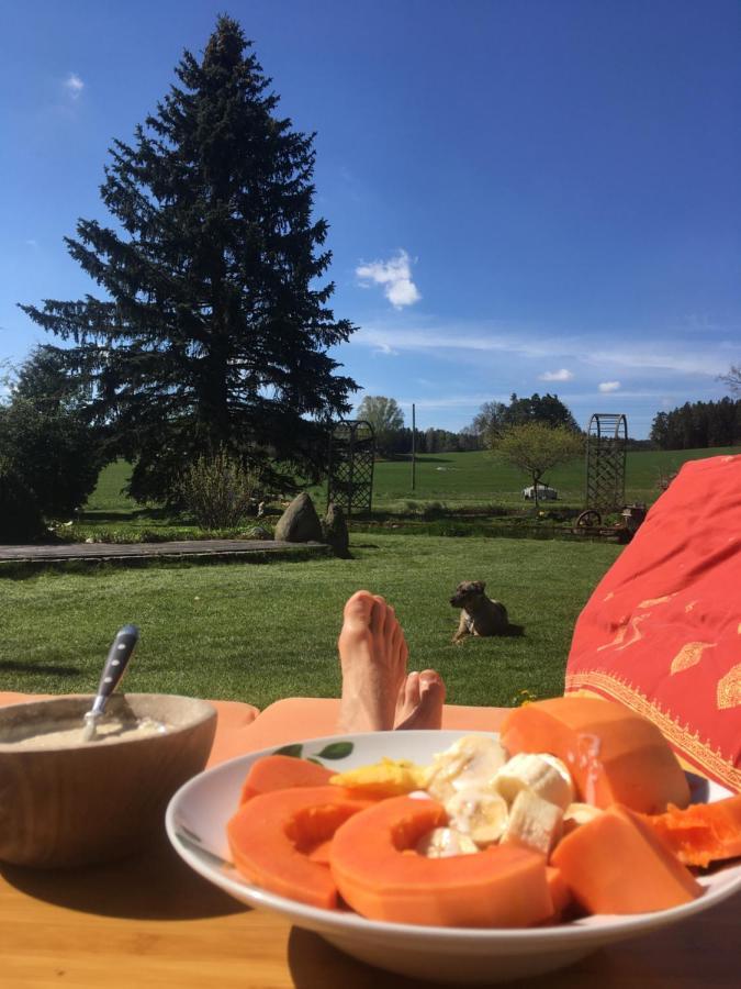Familienapartments Mit Balkon Und Garten Ober-Lembach Buitenkant foto