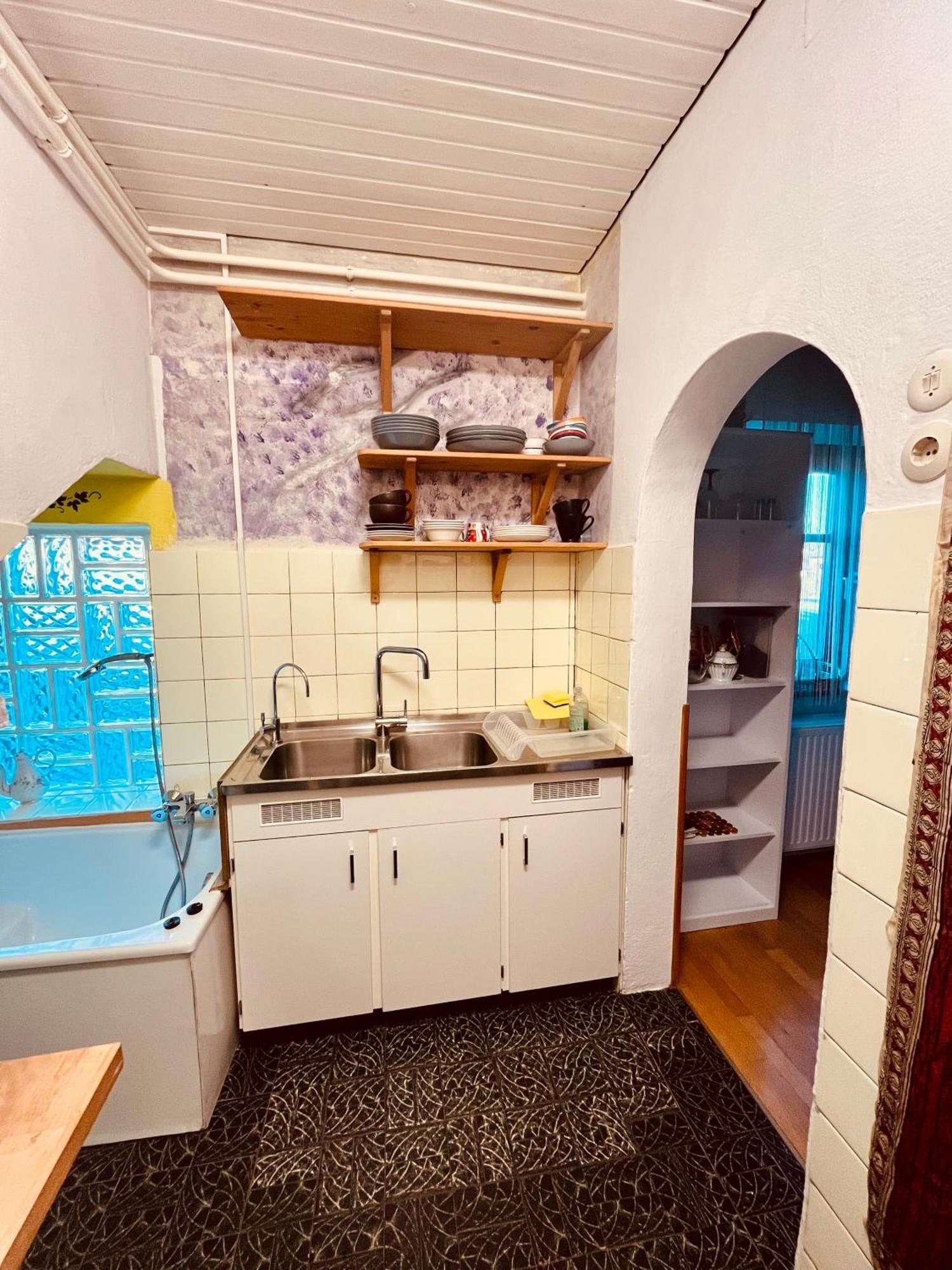 Familienapartments Mit Balkon Und Garten Ober-Lembach Buitenkant foto